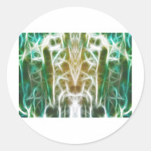 LOOKER ROUND STICKER