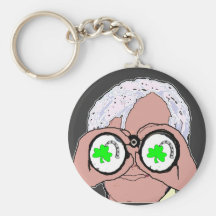 Lookin at Lucky Key Chain