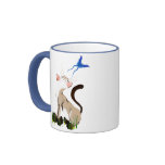 Looking At A Butterfly Mug