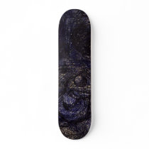 looking back custom skateboard