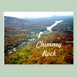 Looking Down from Chimney Rock postcards