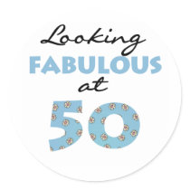 Looking Fabulous at 50 stickers