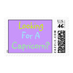 Looking, For A Capricorn Stamp