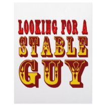 Looking For A Stable Guy letterhead by ColorShow Looking For A Stable Guy letterhead