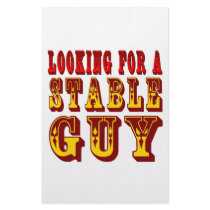 Looking For A Stable Guy Personalized Stationery