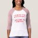 Ladies 3/4 Sleeve Raglan (Fitted)