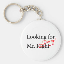 Looking for Mr Darcy Keychains
