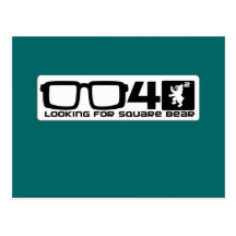 Looking for square bear postcard