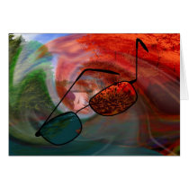 Looking Forward Looking Back Greeting Card