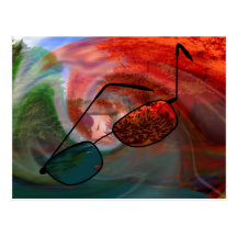 Looking Forward Looking Back Postcard