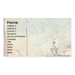 Looking From The Punta Della Dogana Business Card Templates