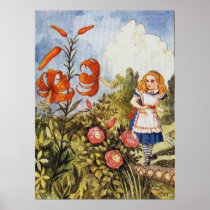 Looking Glass Alice Full Color Print