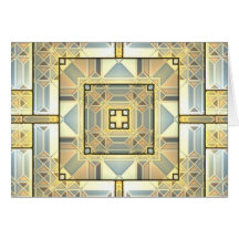 Looking Glass Greeting Card