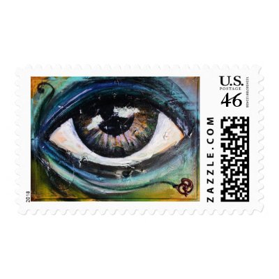 Looking In Postage Stamp