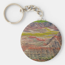 "Looking into the badlands" collection Key Chain
