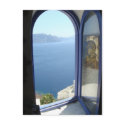 Looking Out in Santorini postcards by toesinthesand Looking Out in Santorini postcards