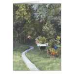Looking over the gate card