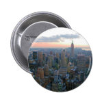 Looking South from Top of the Rock New York City Buttons