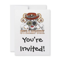 looking steampunked steampunk collage art announcements