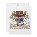 looking steampunked steampunk collage art personalized invite