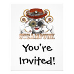 looking steampunked steampunk collage art announcements