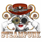 looking steampunked steampunk collage art photo sculpture