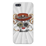 looking steampunked steampunk dude iPhone 5 case