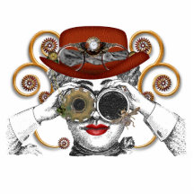 looking steampunked steampunk dude photo cutouts
