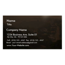 Looking Taowards Downtown San Diego From Mt Soleda Business Card