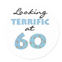 Looking Terrific at 60 Sticker