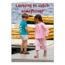 Looking To Catch Something? cards by skytopian Looking To Catch Something? cards