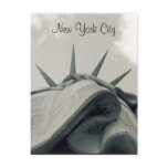 looking up liberty crown post card
