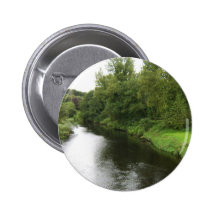 Looking Up The River Liffey From The Bridge In Kil Button