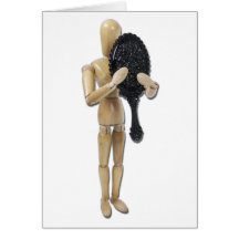 LookingHandMirror060411 Greeting Card