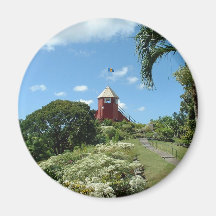 Lookout tower on Barbados Fridge Magnet