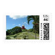 Lookout tower on Barbados Postage Stamp