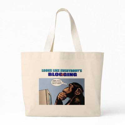 Looks like Everybody's Blogging Canvas Bags by bridgesdesigns