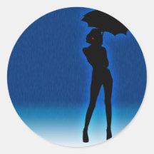 Looks Like Rain Stickers
