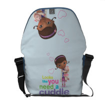 Looks Like You Need a Cuddle Messenger Bag at Zazzle