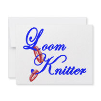 Loom Knitter invitations