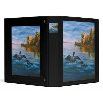 Loon Dance Binder
