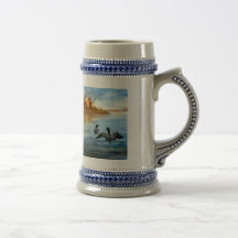 Loon Dance II Stein Coffee Mug