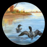 Loon Dance II Sticker stickers