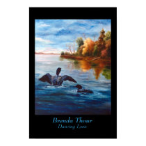 Loon Dance print