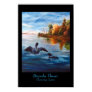 Loon Dance print