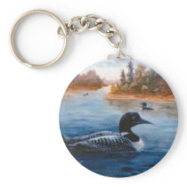 Loon Lake Keychain