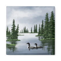 Loon magnets magnets