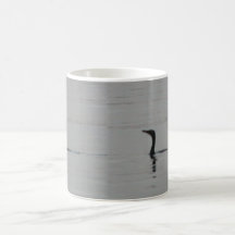 Loon on the Lake Coffee Mugs
