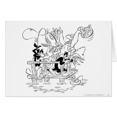 Looney Tunes Gone Fishing cards