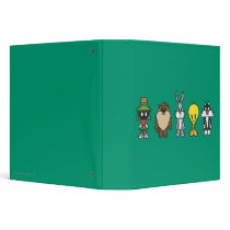 Looney Tunes Group Photo Op 3 Ring Binders